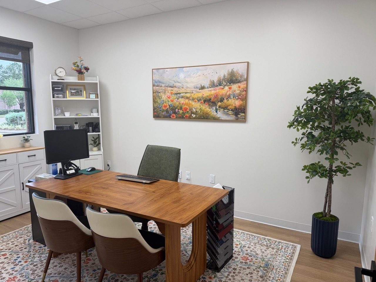 Audiology consultation room